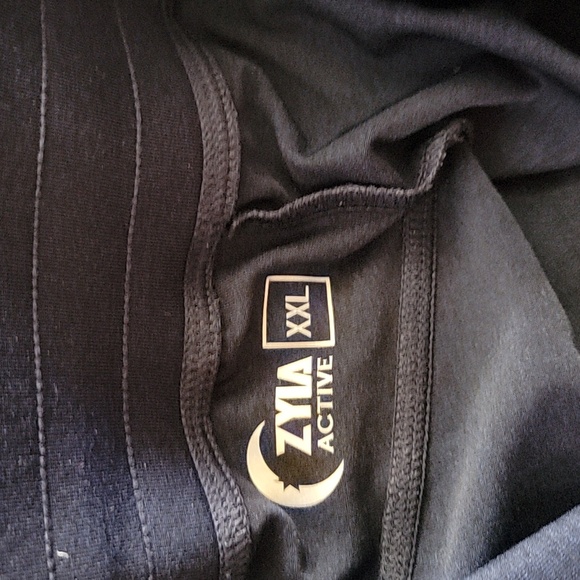 Zyia blue with black mixed in cozy joggers, xxl - Picture 6 of 8